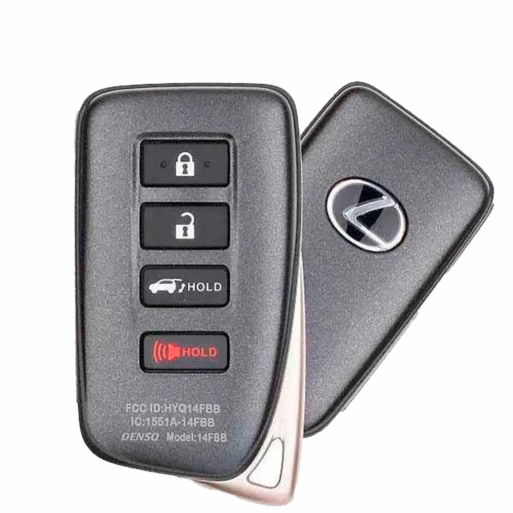 2016-2020 (OEM) Smart Key for Lexus RX350 - RX350L - RX450 - RX450hL | PN: 89904-0E160 / HYQ14FBB 2016-2020 (OEM) Smart Key for Lexus RX350 - RX350L - RX450 - RX450hL | PN: 89904-0E160 / HYQ14FBB
